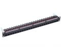 Patch Panel, 24 portas  RJ45 - Altura de 1U - CAT-6A. PN R813488